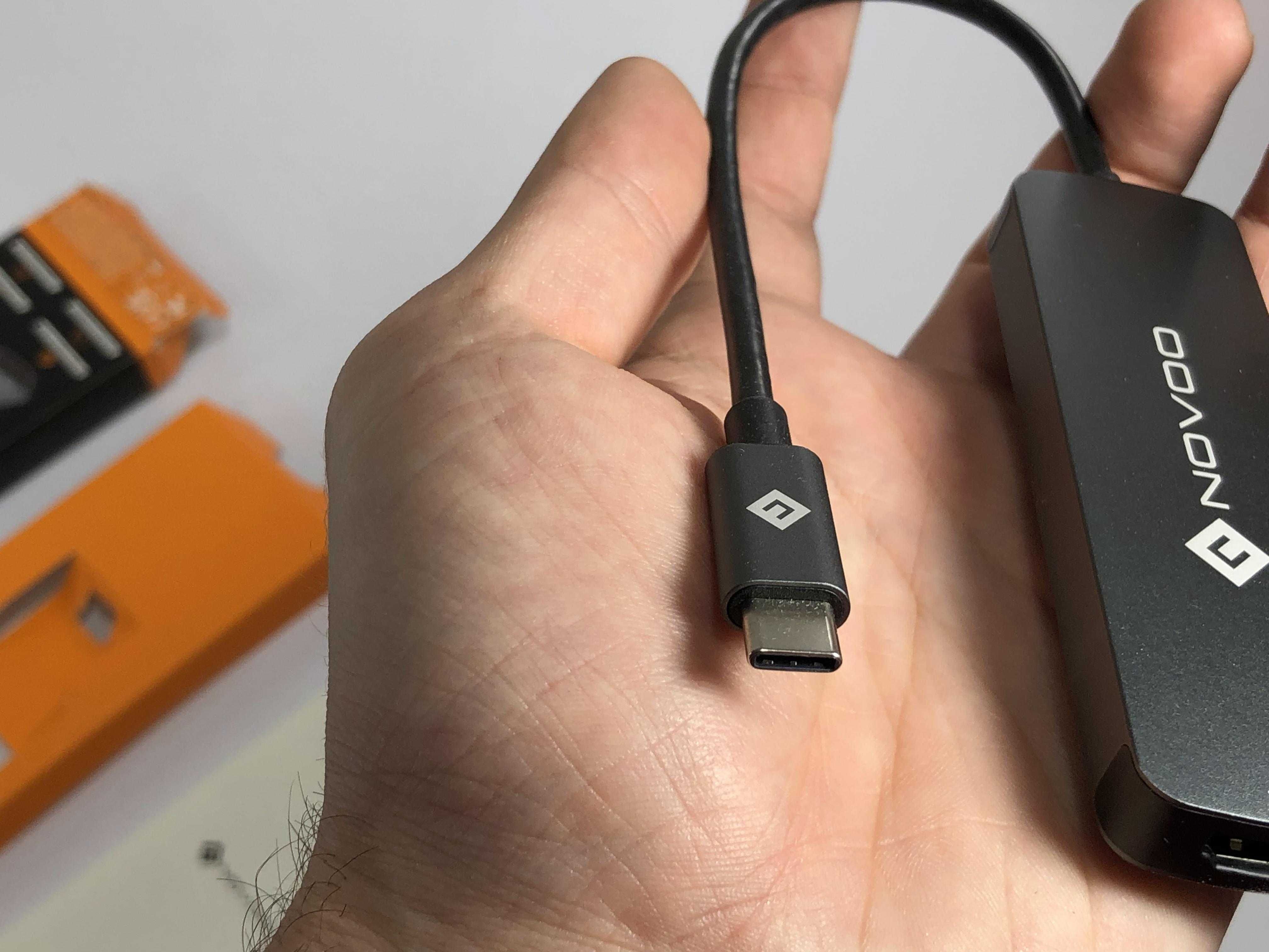 Концентратор NOVOO USB C 5 в 1