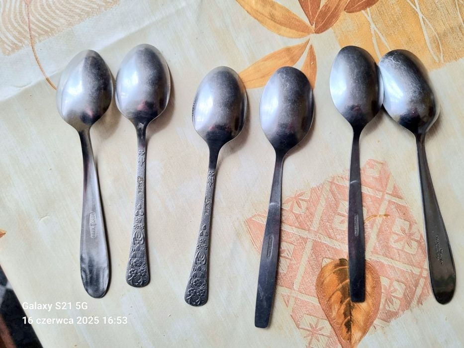 Sztućce nie używane