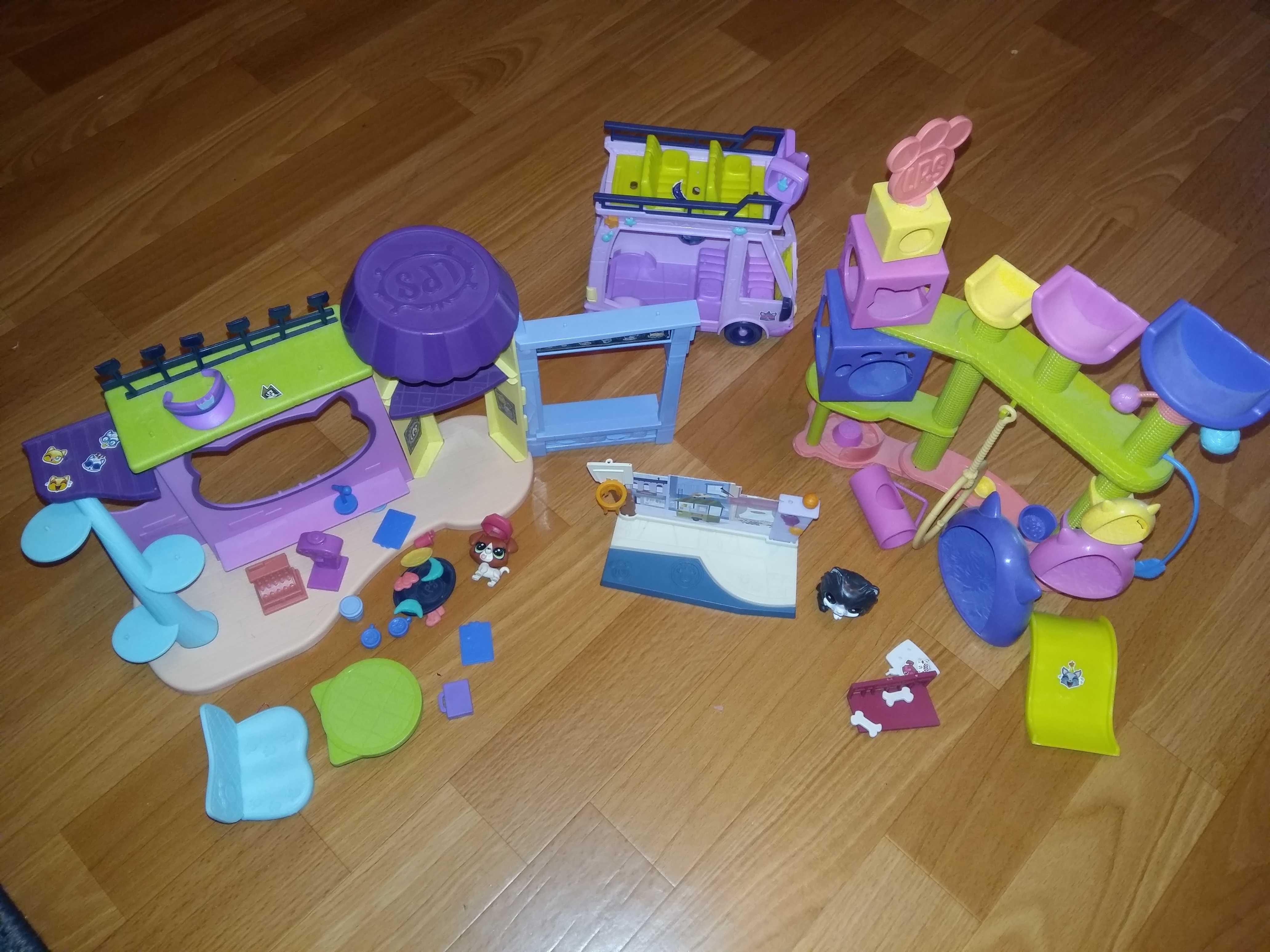 LPS hasbro 2 zestawy I auto