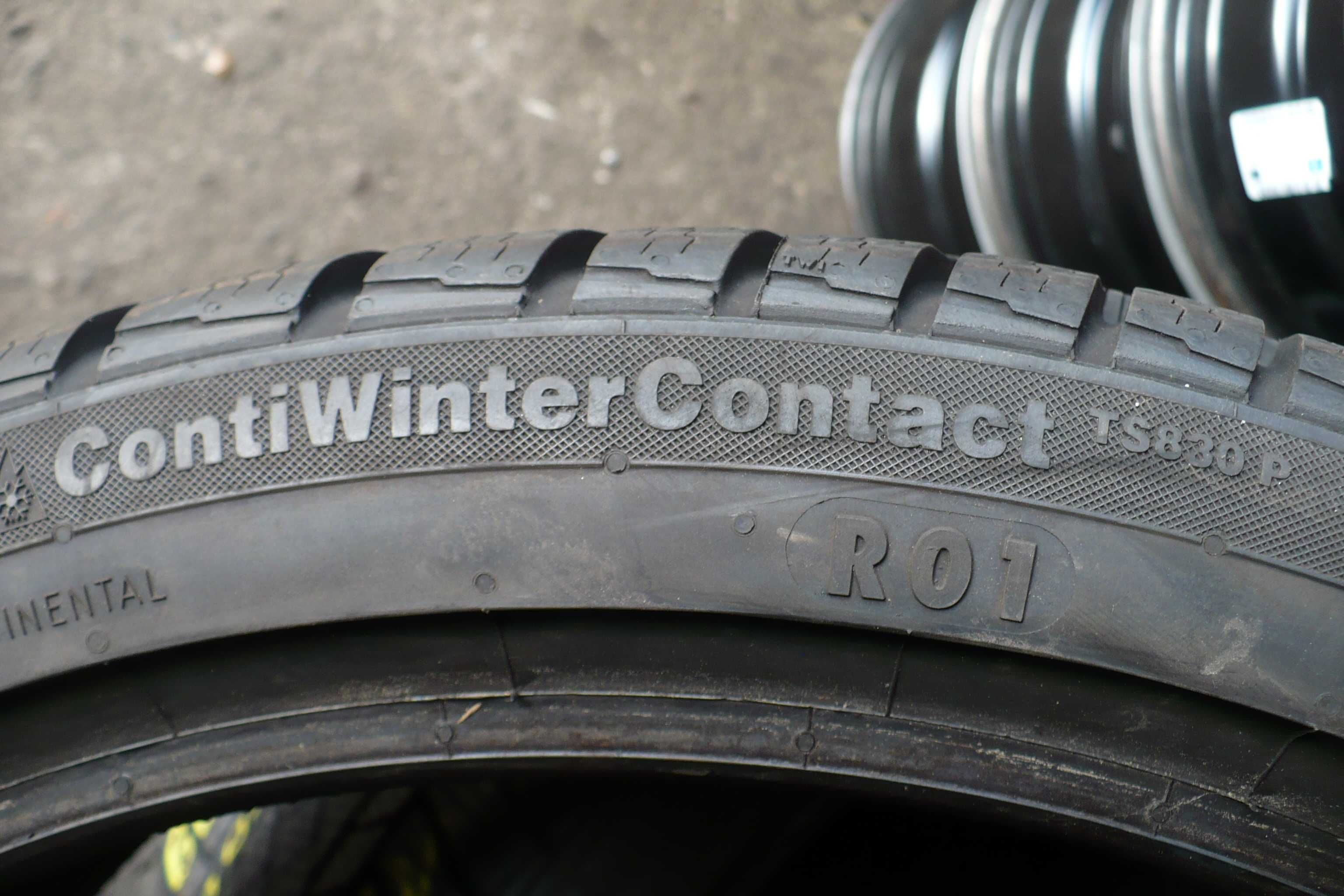 Opony Continental TS830P 245/35R19 93H Zimowe 6mm 2szt. 2015r.