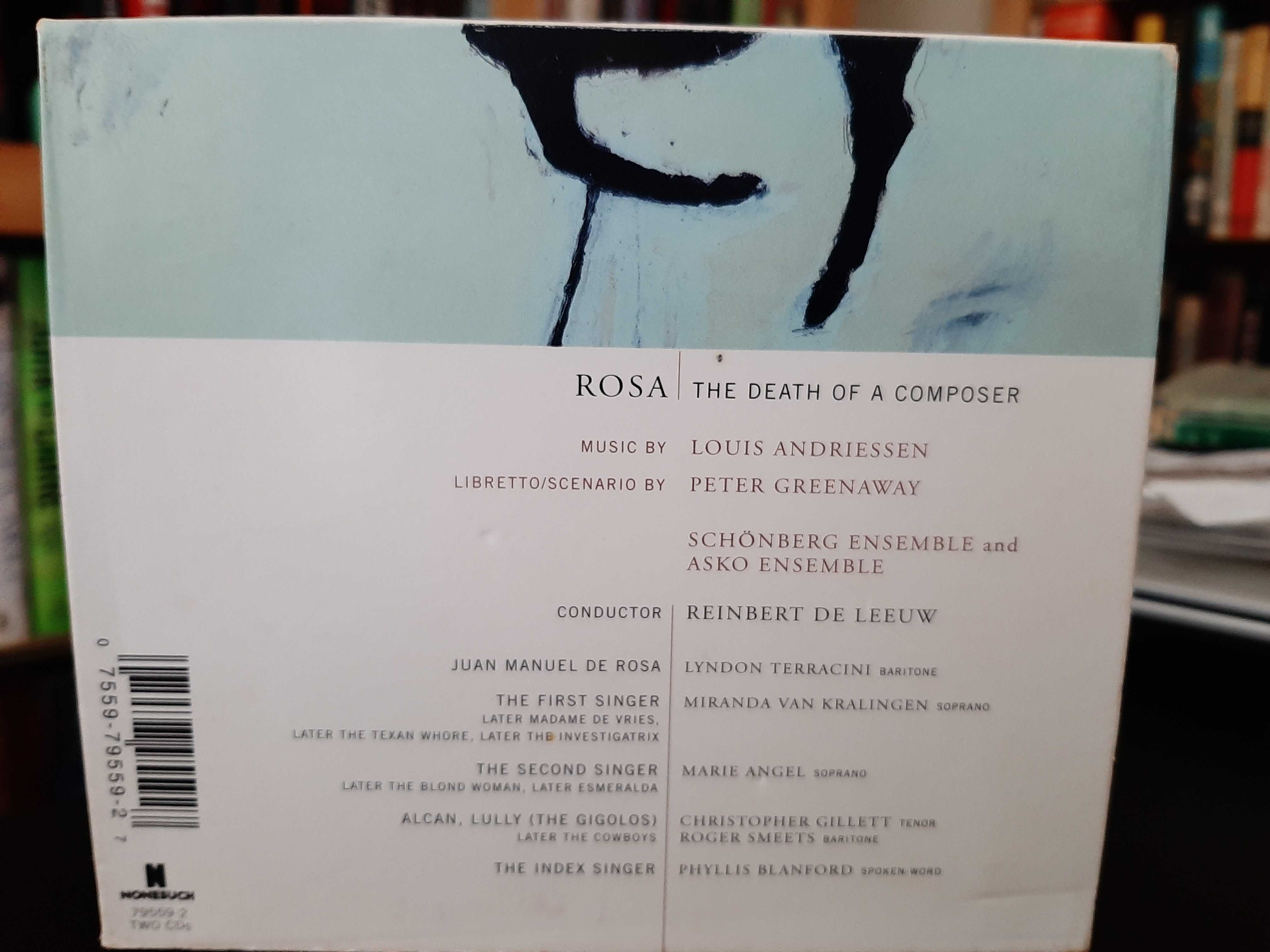 Louis Andriessen – Rosa: The Death Of A Composer – Peter Greenaway