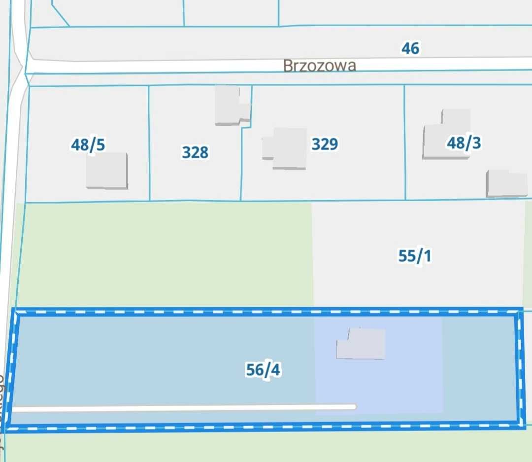 Działka budowlano-leśna 3005m² Wiśniowa Góra