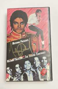 Michael Jackson The legend continues kaseta video VHS