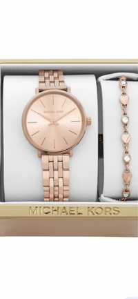 Michael Kors zegarek MK4496 komplet zegarek plus bransoletka