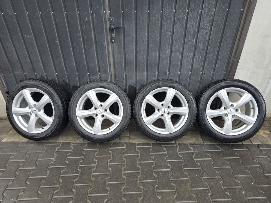 Koła Zimowe Felgi Rial 17 KBA47350 Audi A4 B8 225/50R17 Firemax