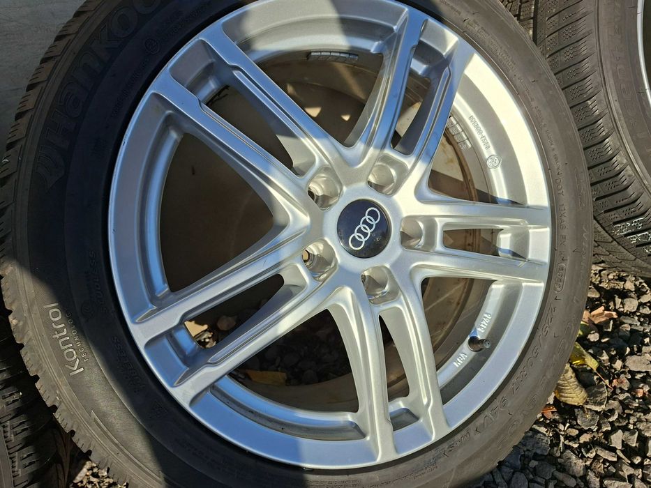 [K15] KOŁA ZIMOWE,ALUFELGI 17'' 5x112 AUDI A4 B7,B8,B9,A6 C6+225/50.