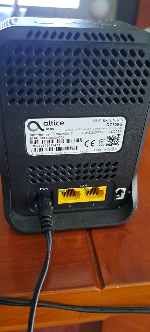 Meo wifi extensor