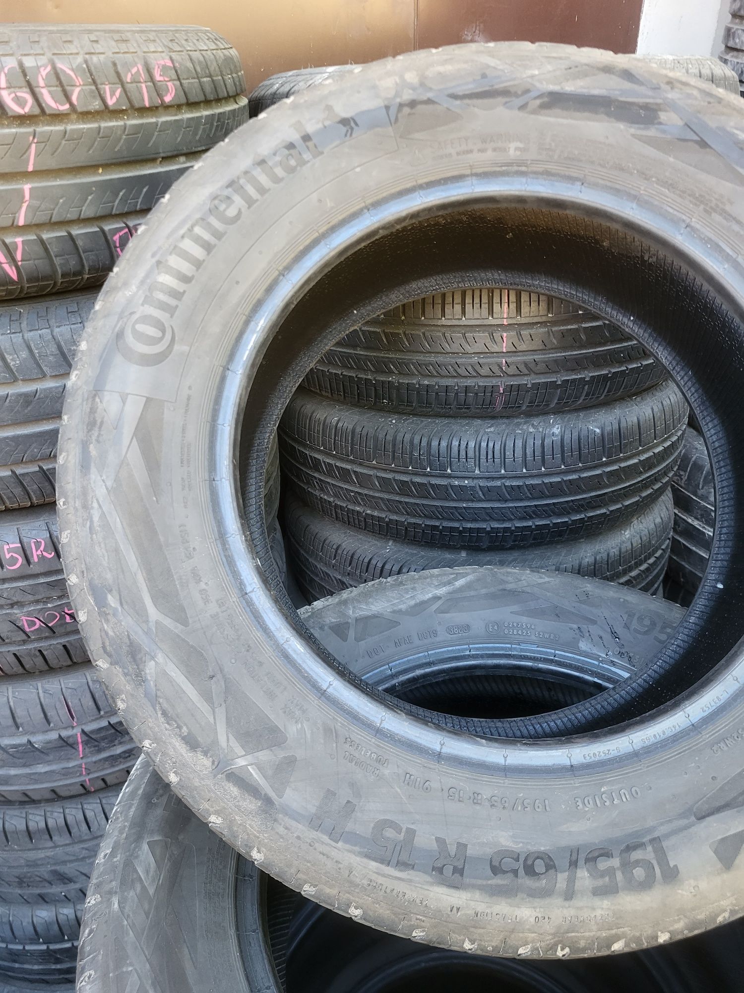 [2szt] Continental 195/65 r15 Letnie /// 4,75mm!!! 2024r MONTAŻ