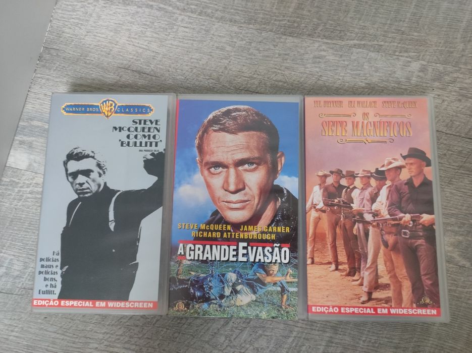 Cassetes VHS (Woody Allen, Stanley Kubrik, Steve McQueen, etc)