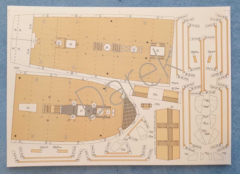 FlyModel nr 120 USS Constitution