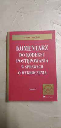 Komentarz do kodeksu postępowania w sprawach wykroczenia Lewiński