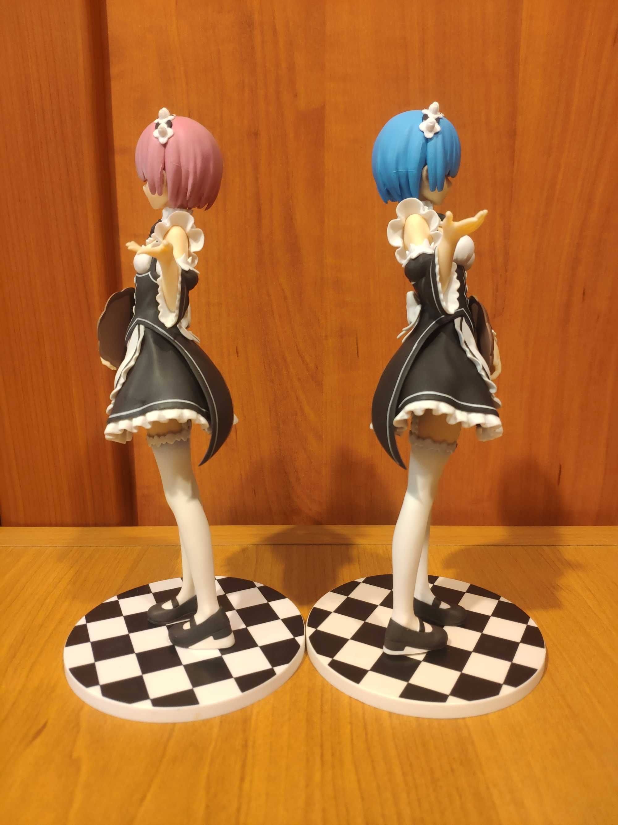 Figurki Anime Manga Re:Zero - Ram & Rem 1.5 Ver. - SEGA