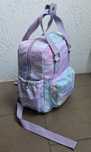Plecak nowy kolorowy maziaje farba ombre pastelowy tiedye