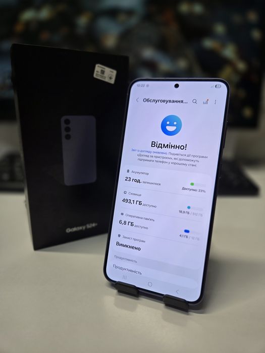 Samsung S24plus + 12/512Gb, Офіційний, ідеал