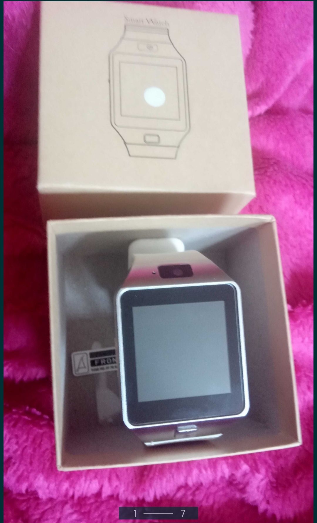 Mikołaj-smartwatch z funkcją dzwonienia i aparatem duży wygodny wyswie