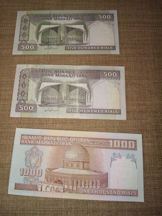 IRÃO 8 NOTAS 6 NÃO CIRCULADAS 1 como nova e 1 MBC conforme as fotos