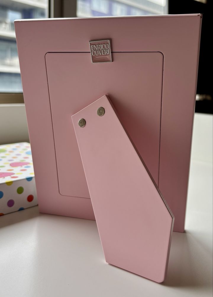 Porta retrato infantil em prata