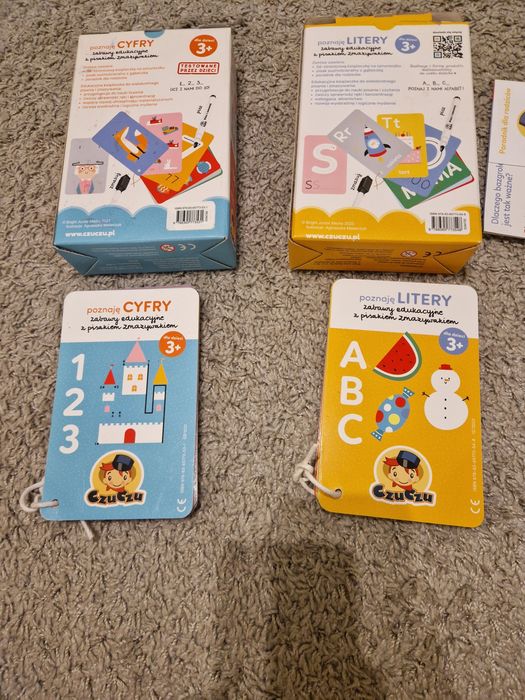 Nauka pisania literek i cyferek CzuCzu