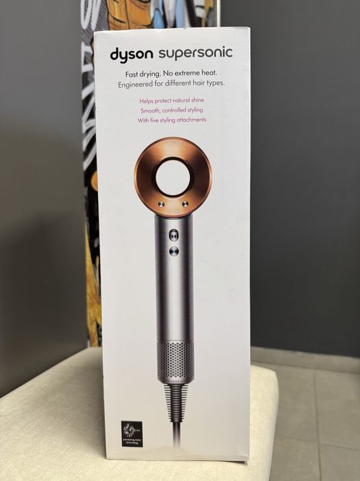 Фен Dyson HD07 Supersonic Nickel/Copper (Англія)