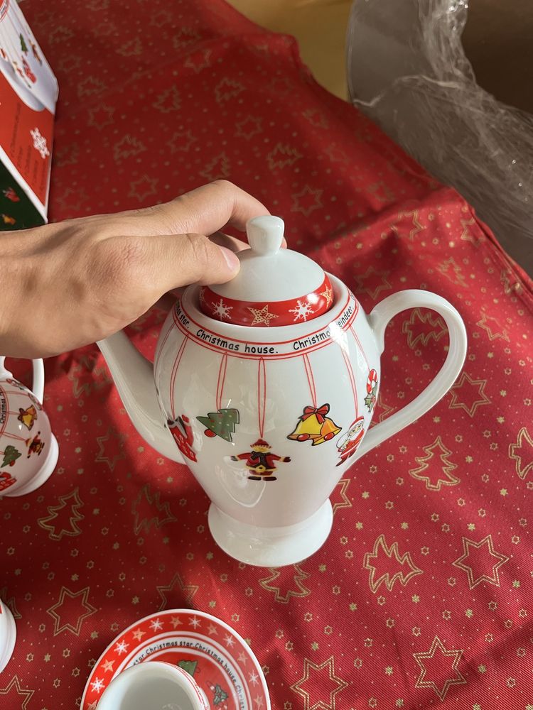 Conjunto cafe natal