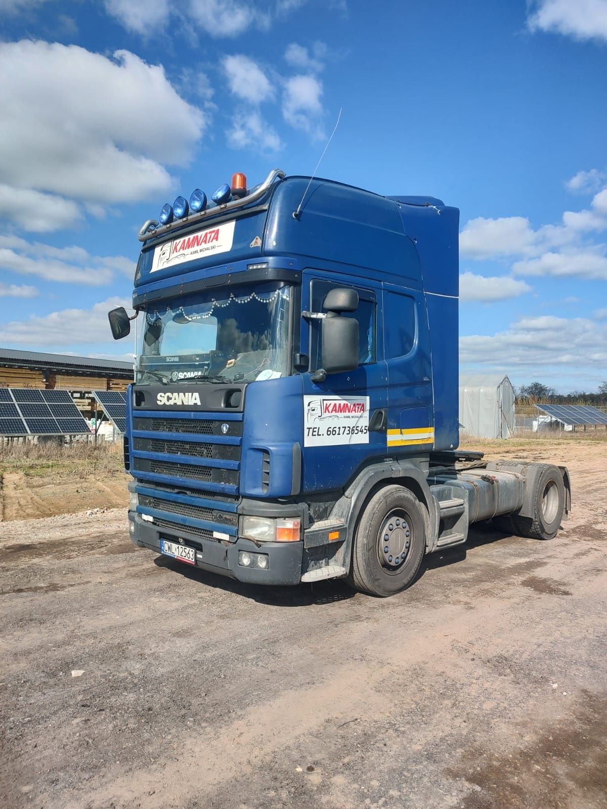 Ciągnik siodłowy scania 124 l. 420 hpi