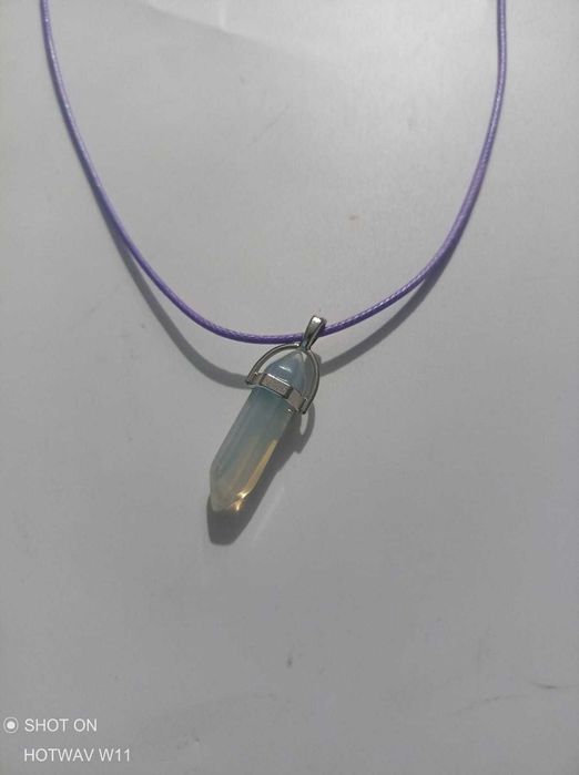 Naszyjnik w kształcie  sześciokątny