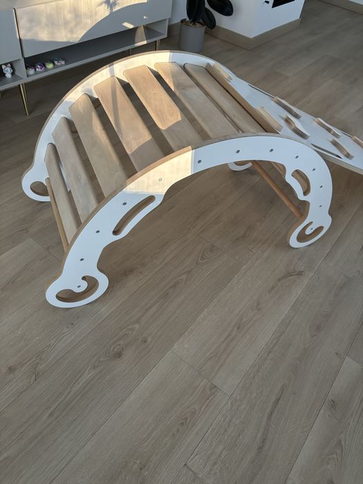 Bujak montessori ze zjezdzalnia/scianka wsponaczkowa