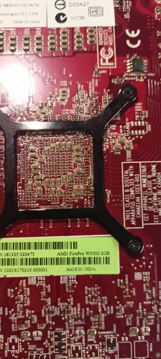 AMD fire pro w5000 2gb ddr5