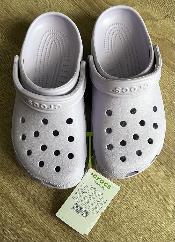 Crocsy fioletowe J6 38/39
