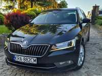 Skoda Superb 2017r 2.0 TDI 190 Koni AUTOMAT DSG Kombi XENON LED Bardzo ŁADNA