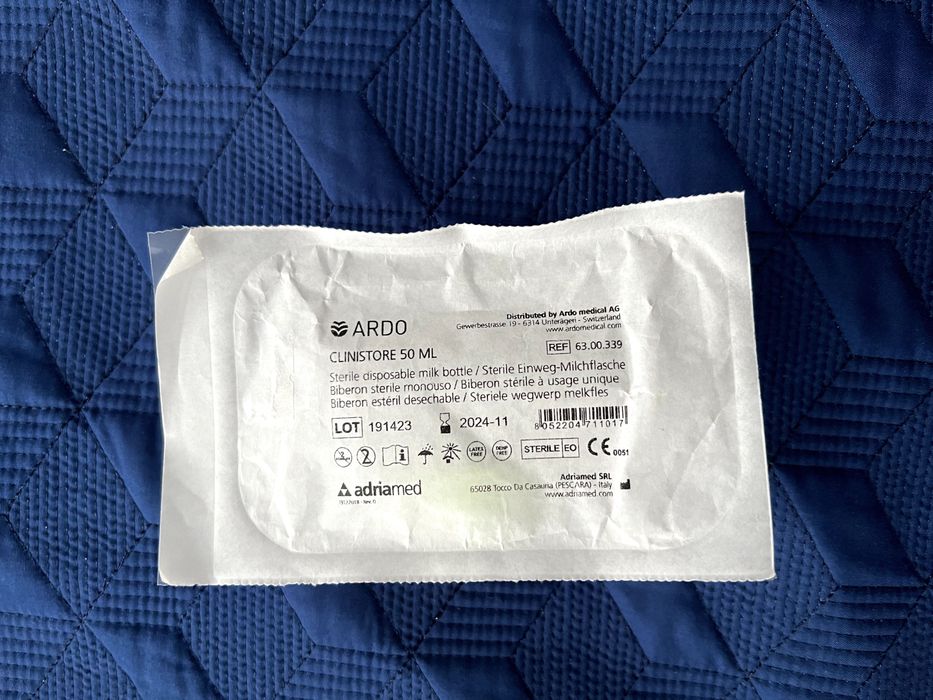 Nowa Sterylna Butelka do Mleka Ardo – Fabrycznie Zapakowana!