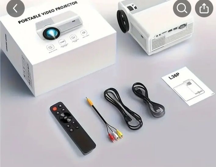 Projetor 4k com wi-fi Staratlas