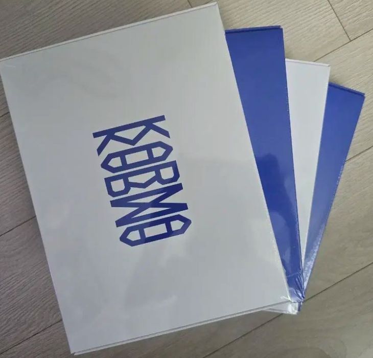 Stray kids Karma синя біла лімітка