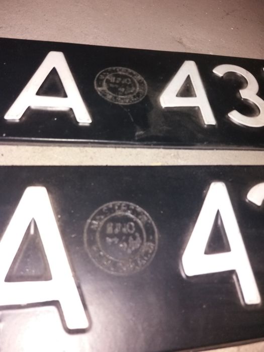 Stare tablice kolekcjonerskie prl