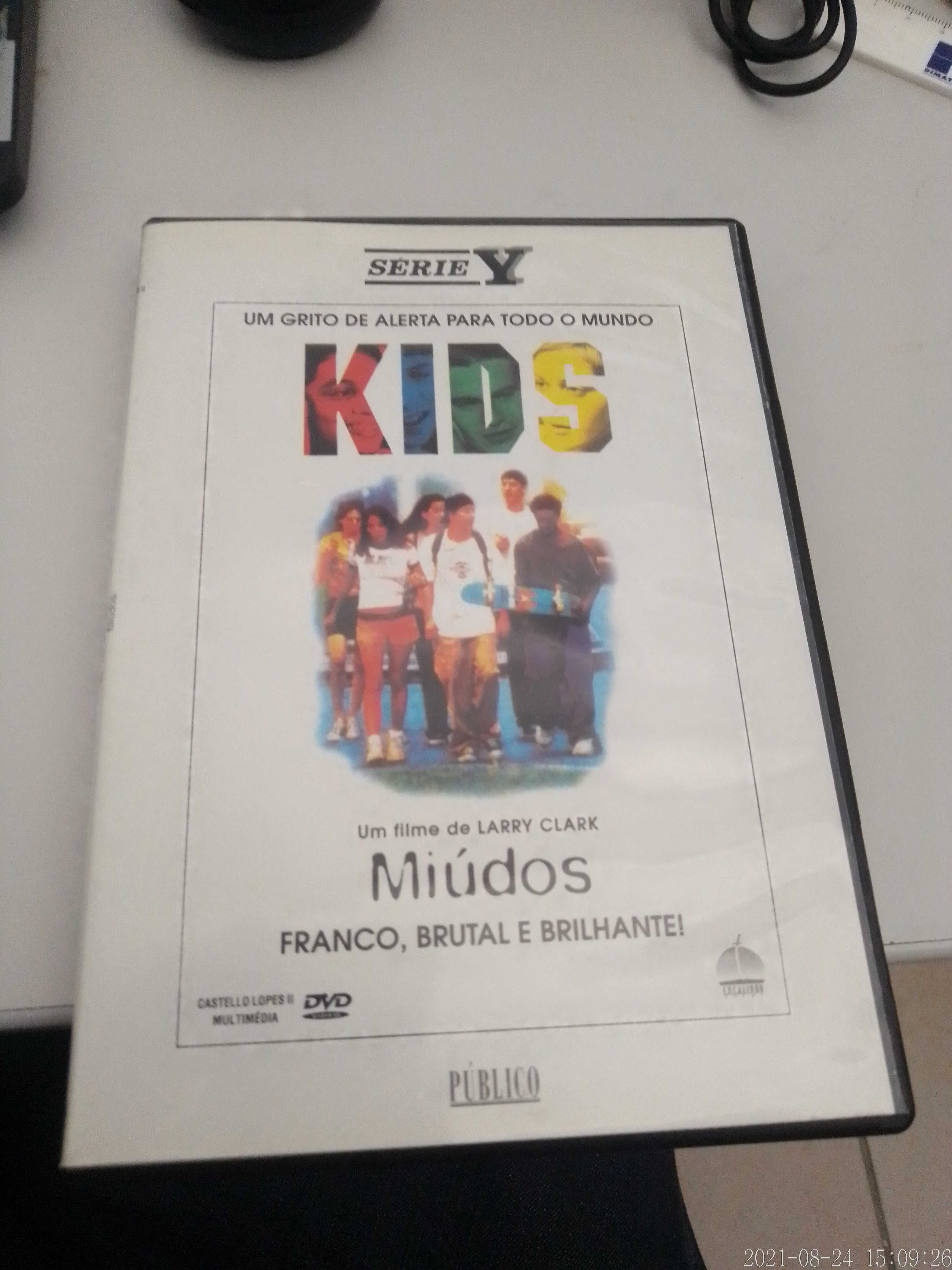 Dvd KIDS - Miúdos Filme de LARRY CLARK Chloe Sevigny Justin Pierce Leo