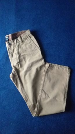 Beżowe spodnie CHINOSY H&M rozmiar 32