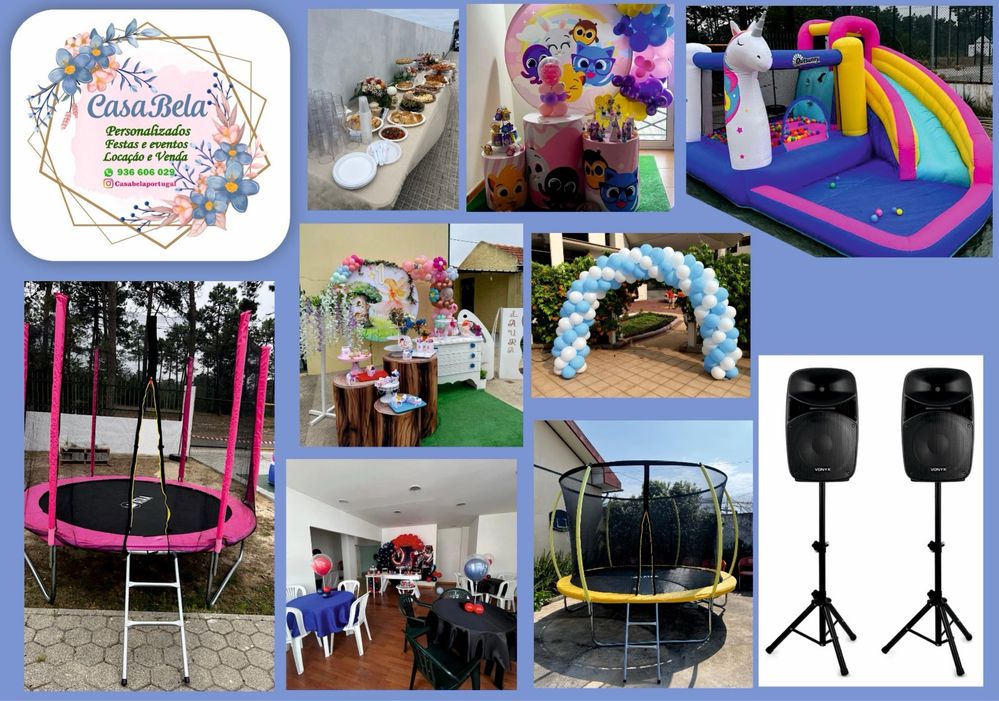 Aluguer de Brinquedos p/ Festas