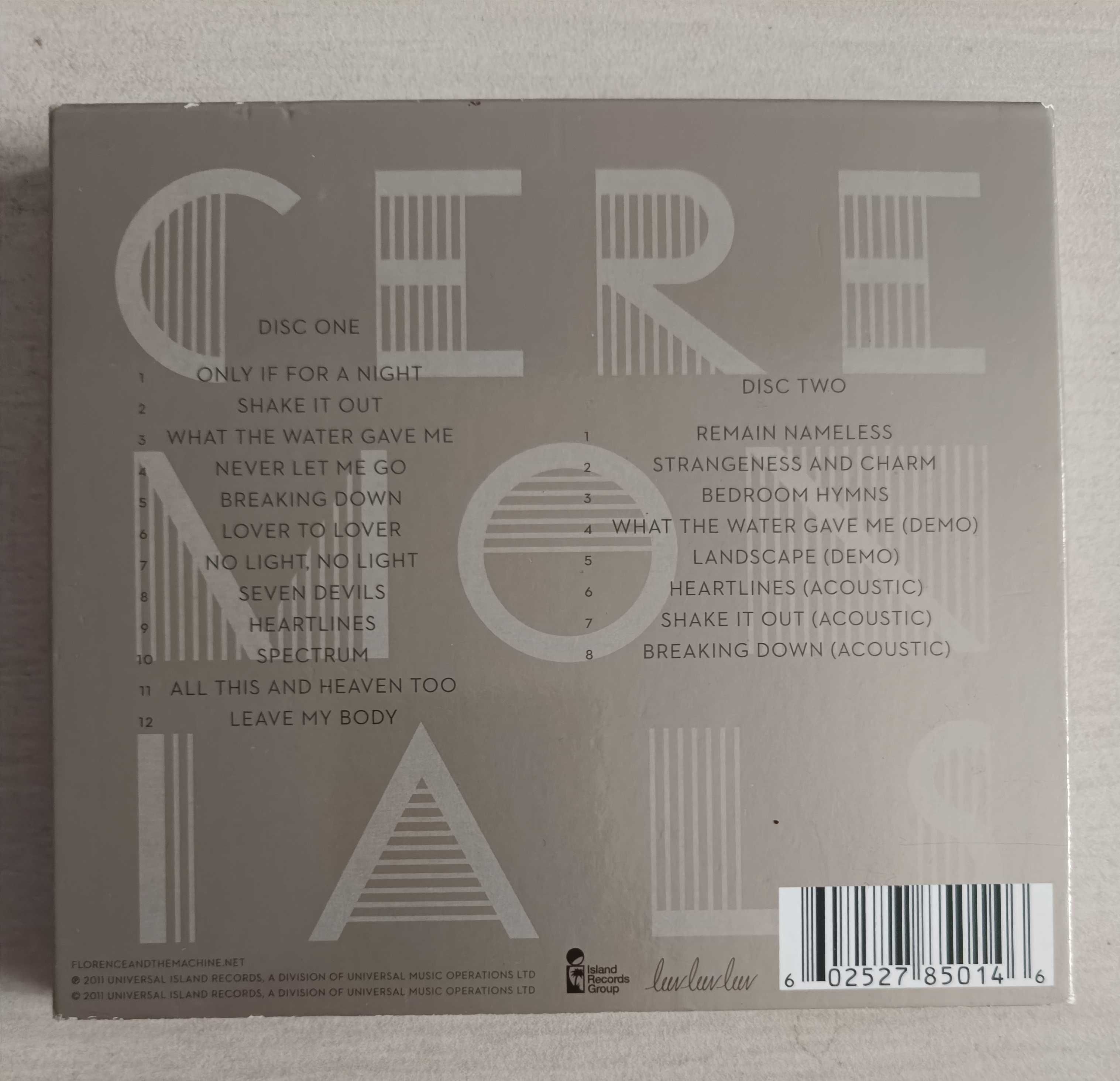Florence and The Machine " Ceremonials" 2CD