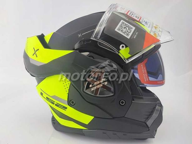 WYPRZEDAŻ Kask Szczękowy Blenda LS2 FF901 Advant X Oblivion Yellow