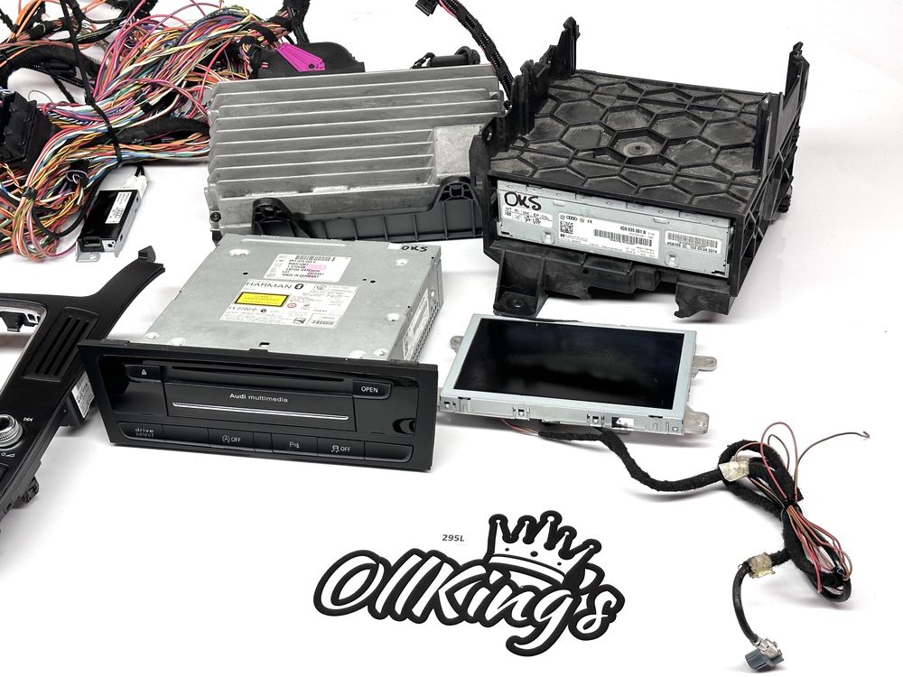 AUDI A4 S4 B8 A5 8T Zestaw MMI 3G+ Bang Olufsen Moduł radio multimedia