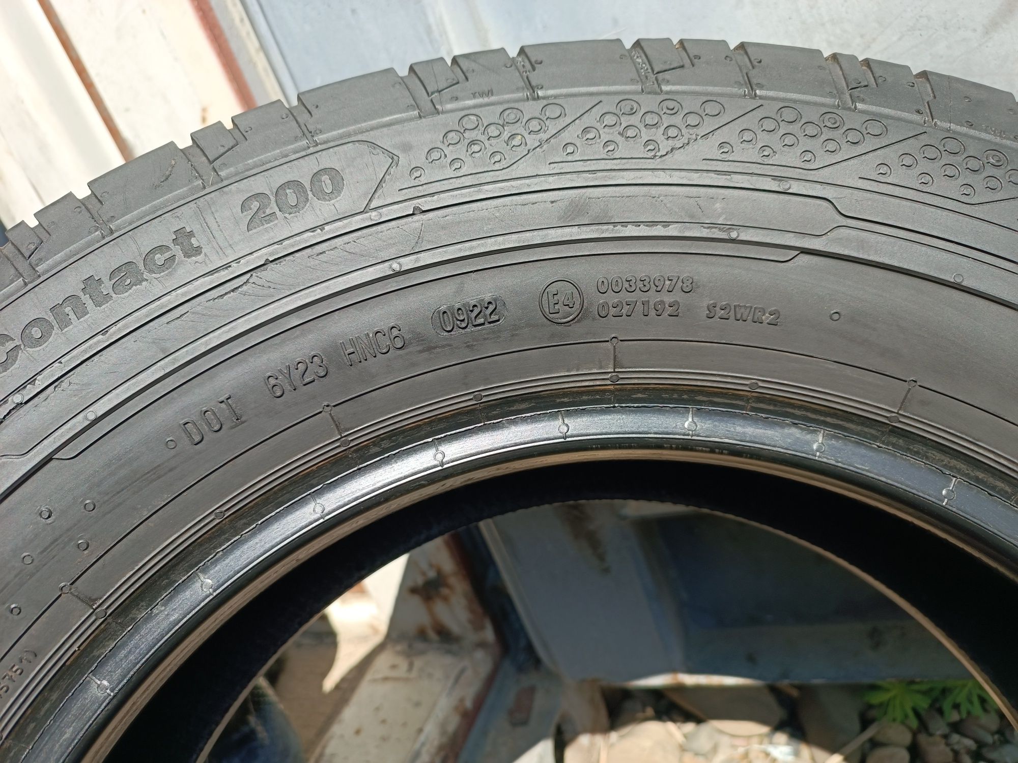 Автошини 205/75r16 c continental vanco 200  літо усілені 10 слойні