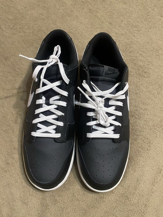 Кроссовки Nike Dunk Low черные 48 размер Jordan kobe curry lebron yeez