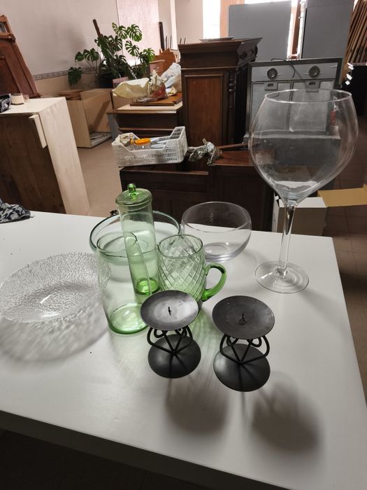 Lote de diversos artigos