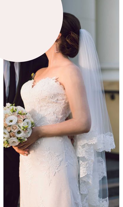 Klasyczna suknia ślubna Lillian West rozm.38