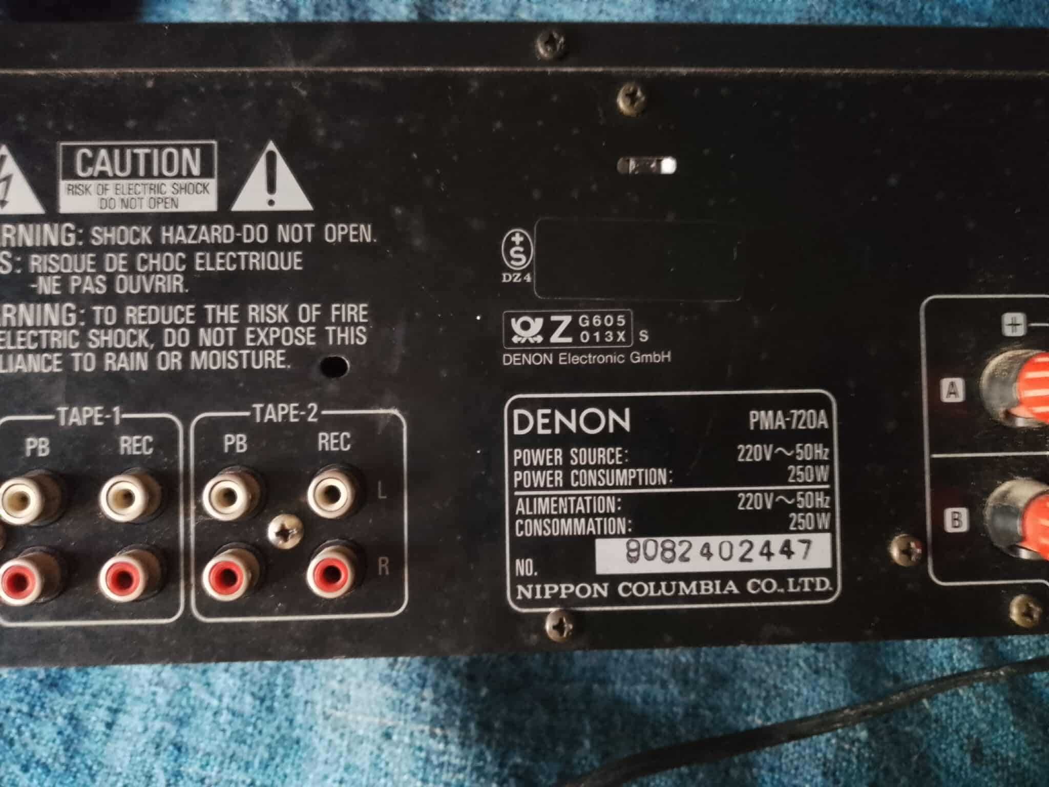 wzmacniacz Denon PMA-720a