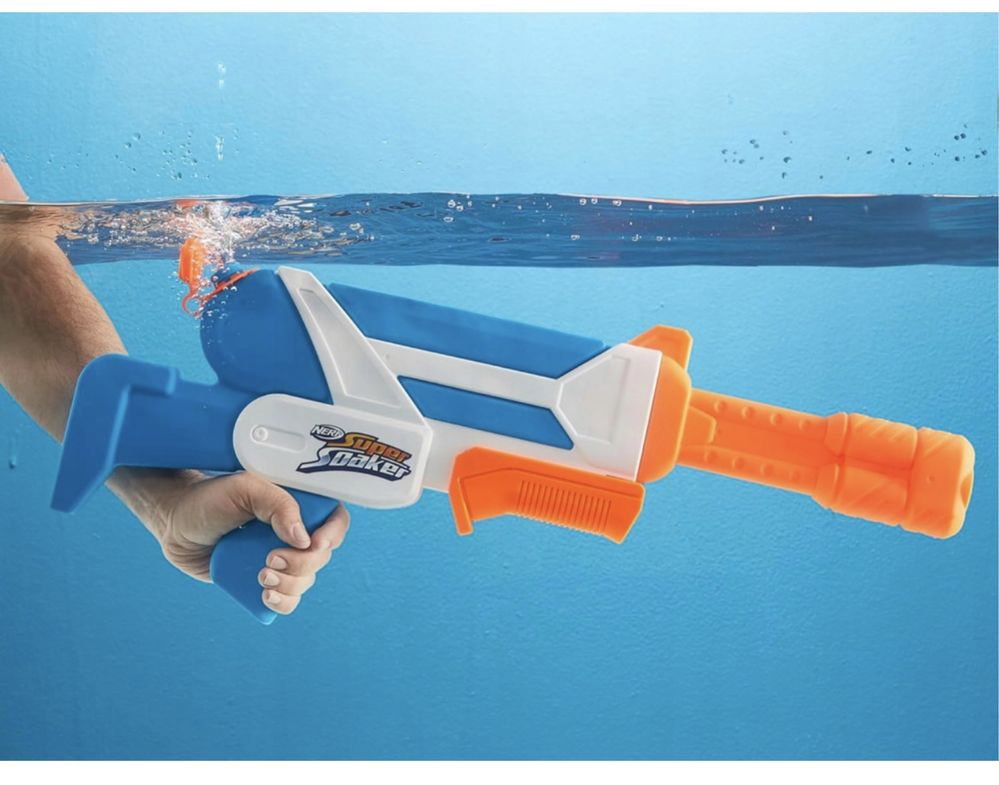 Duży Pistolet na wodę Nerf Soa Twister Super obrotowa lufa