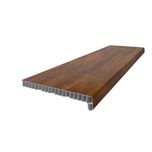 VILO - PARAPET WEWNĘTRZNY PVC komorowy szerokość 25cm ZŁOTY DĄB 1,5m