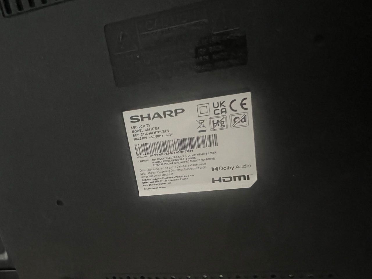 Telewizor LED SHARP 40FH4EA 40'' Android TV Bluetooth