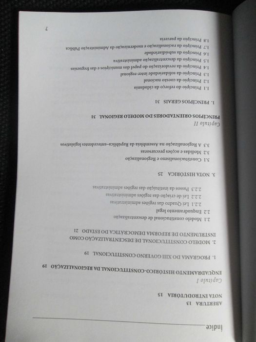 Descentralização, Regionalização e Reforma Democrática do Estado