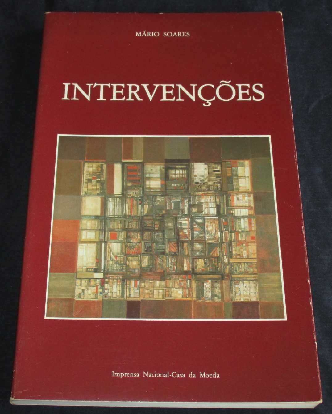 Livro Intervenções Mário Soares 1987 INCM